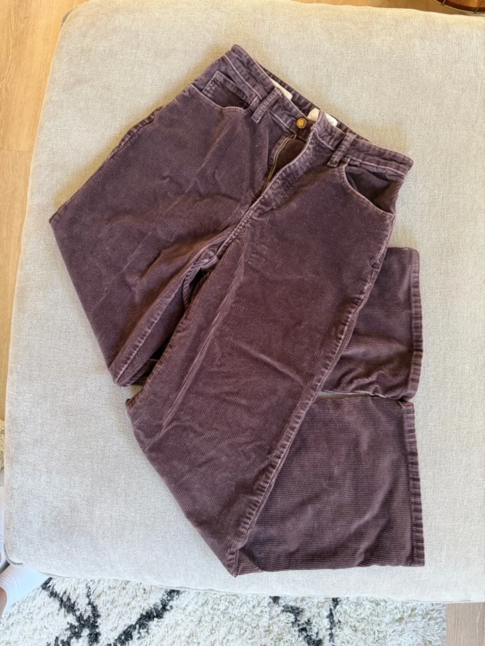 Universal Thread Women’s Corduroy Pants - Dark Brown - Picture 2 of 5